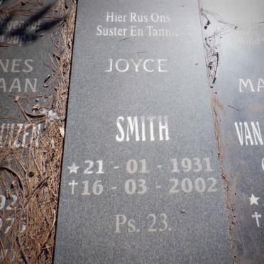 SMITH Joyce 1931-2002