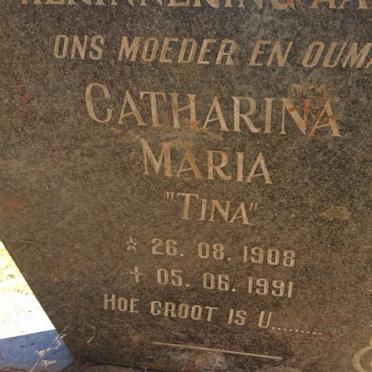 ? Catharina Maria 1908-1991