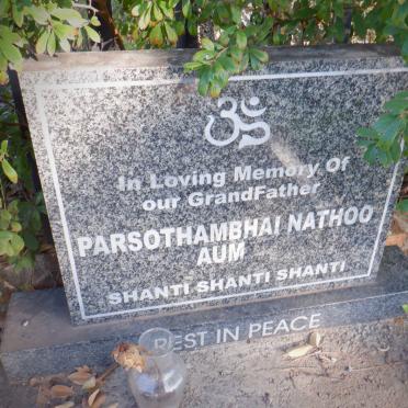 AUM Parsothambhai Nathoo