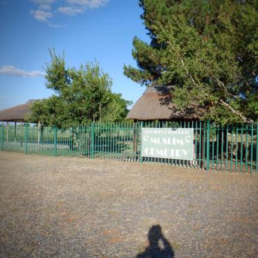 2. Overview of adjacent Muslim cemetery