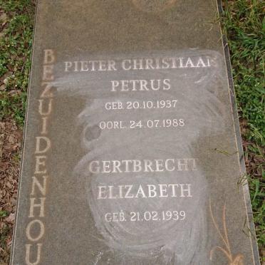 BEZUIDENHOUT Pieter Christiaan Petrus 1937-1988 &amp; Gertbrecht Elizabeth 1939-