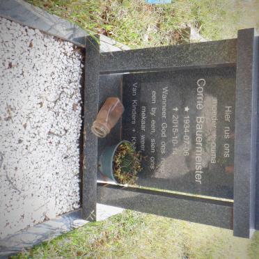 BAUERMEISTER C.E. 1934-2015