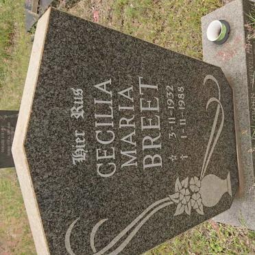 BREET Cecilia Maria 1932-1988