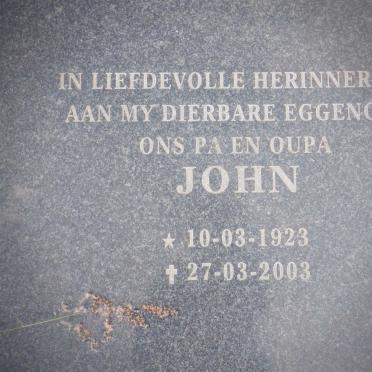 BOTES John 1923-2003