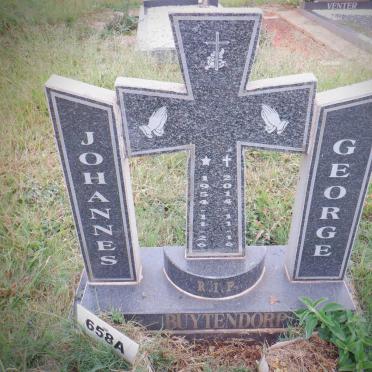 BUYTENDORP Johannes George 1954-2014