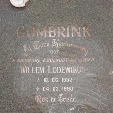 COMBRINK Willem Lodewikus 1952-1990