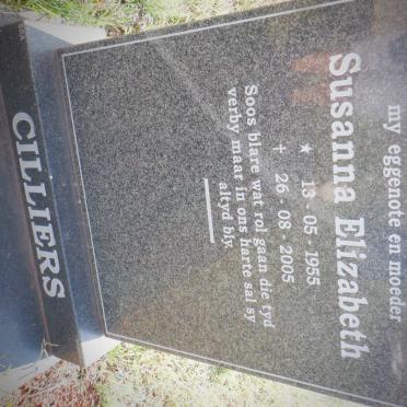 CILLIERS Susanna Elizabeth 1955-2005