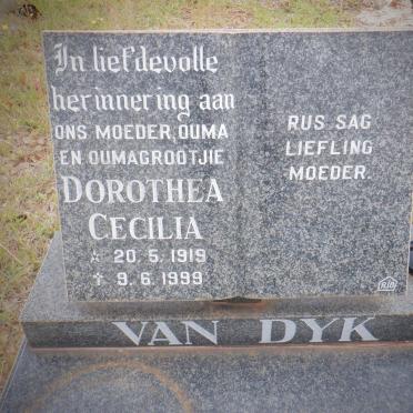 DYK Dorothea Cecilia, van 1919-1999
