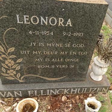ELLINCKHUIJZEN Leonora, van 1954-1993