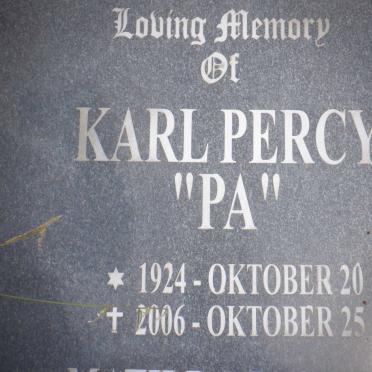 ESCH Karl Percy 1924-2006 &amp; Matilda Jacoba 1928-2000