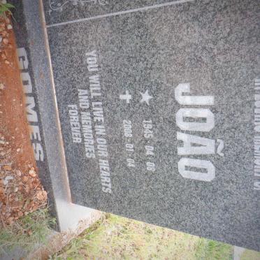 GOMES Joao 1945-2008
