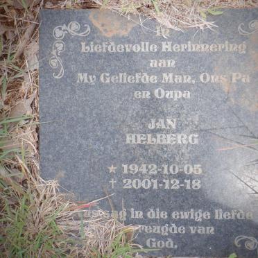 HELBERG Jan 1942-2001