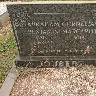 JOUBERT Abraham Benjamin 1915-1992 &amp; Cornelia Margaritha 1922-