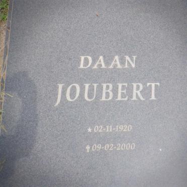 JOUBERT Daan 1920-2000
