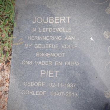 JOUBERT Piet 1937-2013