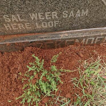 KOEKEMOER Johanna Jacomina 1922-1989