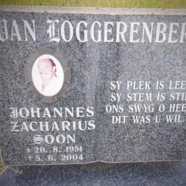 LOGGERENBERG Johannes Zacharius, van 1951-2004