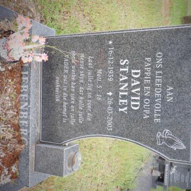 LIEBENBERG David Stanley 1939-2003