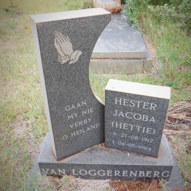 LOGGERENBERG Hester Jacoba, van 1912-1994