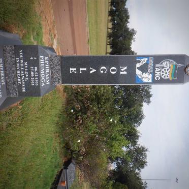 MOGALE Ephraim Phumoga 1955-2003