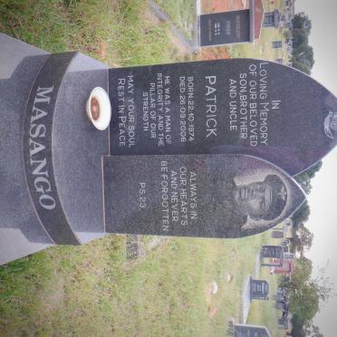 MASANGO Patrick 1974-2006