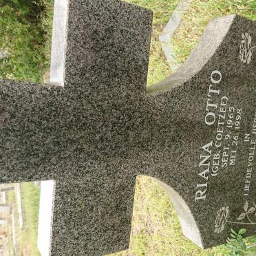 OTTO Riana nee COETZEE 1965-1998