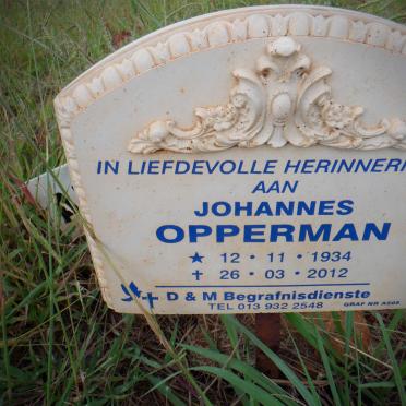 OPPERMAN Johannes 1934-2012