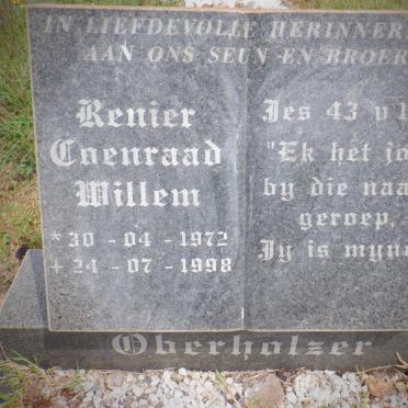 OBERHOLZER Renier Coenraad Willem 1972-1998