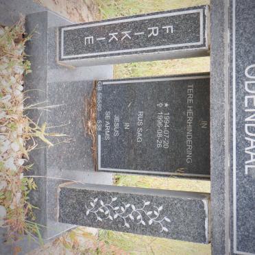ODENDAAL Frikkie 1994-1996