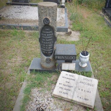 PRINSLOO Louis Jacobus 1913-1951  :: PRINSLOO Hannes 1948-1977