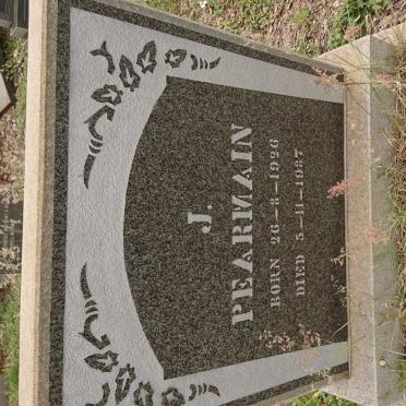 PEARMAIN J. 1926-1987