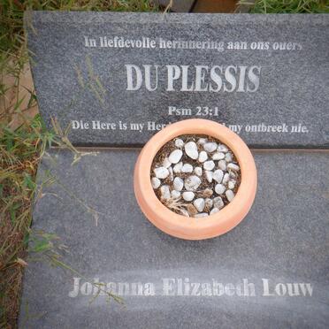 PLESSIS Jan Abraham, du 1925- &amp; Johanna Elizabeth Louw POTGIETER 1929-2010