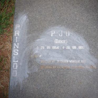 PRINSLOO P.J.D. 1954-1997