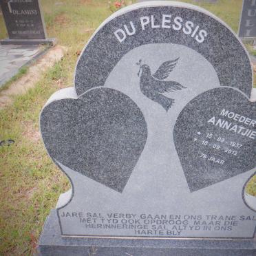 PLESSIS Annatjie, du 1937-2013