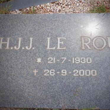 ROUX H.J.J., le 1930-2000