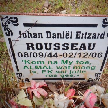 ROUSSEAU Johan Daniel Ertzard 1944-2006