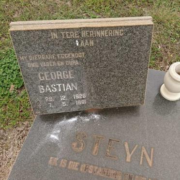 STEYN George Bastian 1926-1991