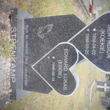 STEENKAMP Edward Lukas 1948- &amp; Gertruida 1954-1999