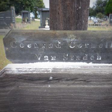 STADEN Coenrad Cornelius, van