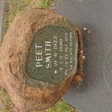 SMITH Peet 1922-1990