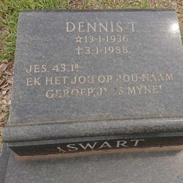 SWART Dennis T. 1936-1988