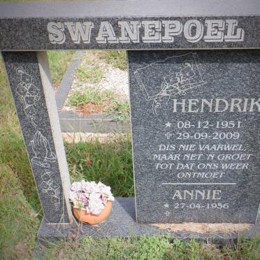 SWANEPOEL Hendrik 1951-2009 &amp; Annie 1956-