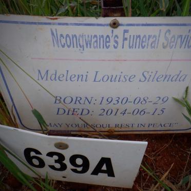 SILENDA Mdeleni Louise 1930-2014