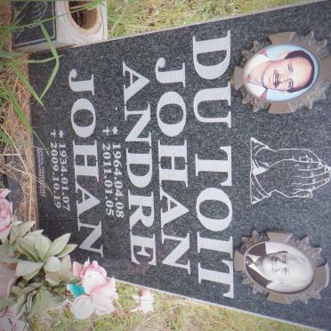 TOIT Johan, du 1934-2009 :: TOIT Johan Andre, du 1964-2011