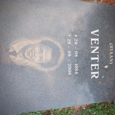 VENTER Jan Adriaan 1984-2006