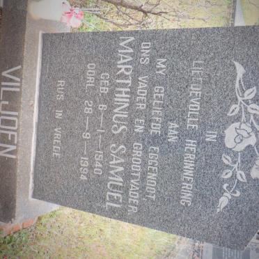 VILJOEN Marthinus Samuel 1940-1994
