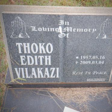 VILAKAZI Thoko Edith 1957-2009