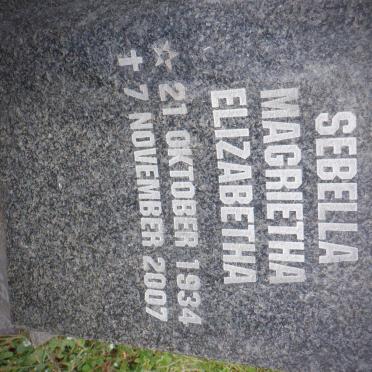VILJOEN Hendrik Adam 1924-1997 &amp; Maria Sebella Magrietha Elizabetha 1934-2007