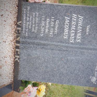 VENTER Johannes Hermanus Jacobus 1947-2015