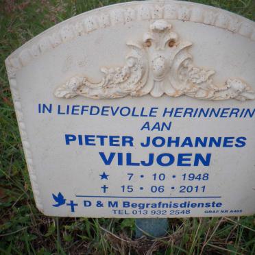 VILJOEN Pieter Johannes 1948-2011